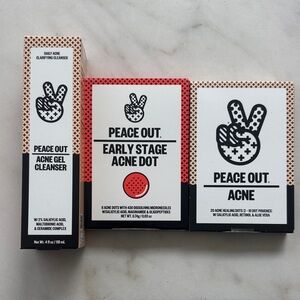 Peace Out Acne Treatment Set- NEW IN BOX!